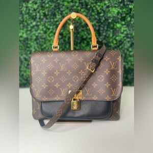 Louis Vuitton Marignan Black Handbag Crossbody